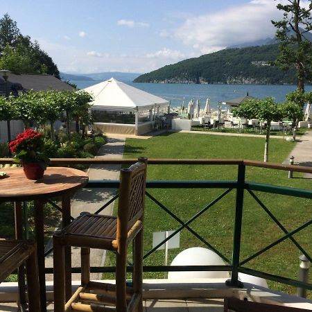La Baie Des Voiles ,Vue Lac D'Annecy ,Plage Privee Duingt Kültér fotó
