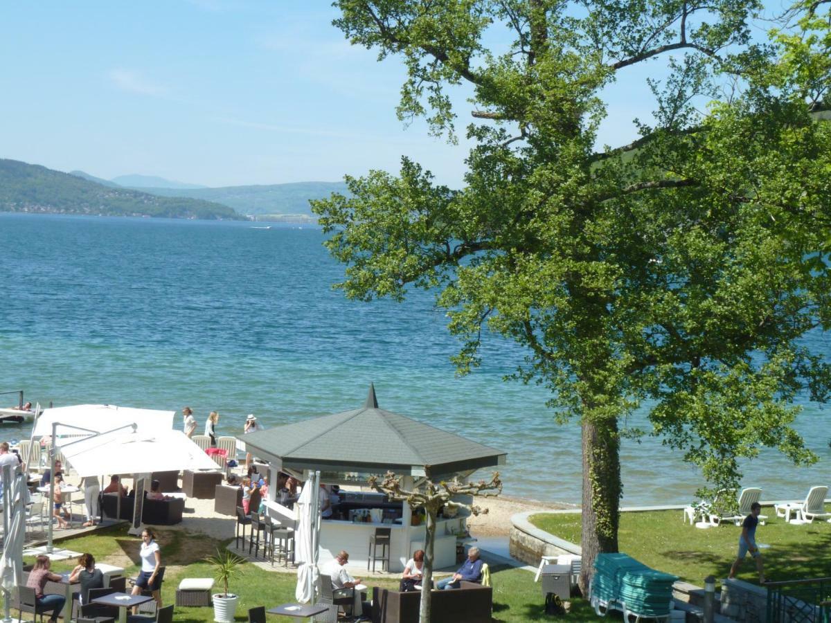 La Baie Des Voiles ,Vue Lac D'Annecy ,Plage Privee Duingt Kültér fotó