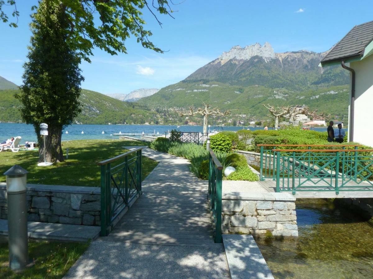 La Baie Des Voiles ,Vue Lac D'Annecy ,Plage Privee Duingt Kültér fotó