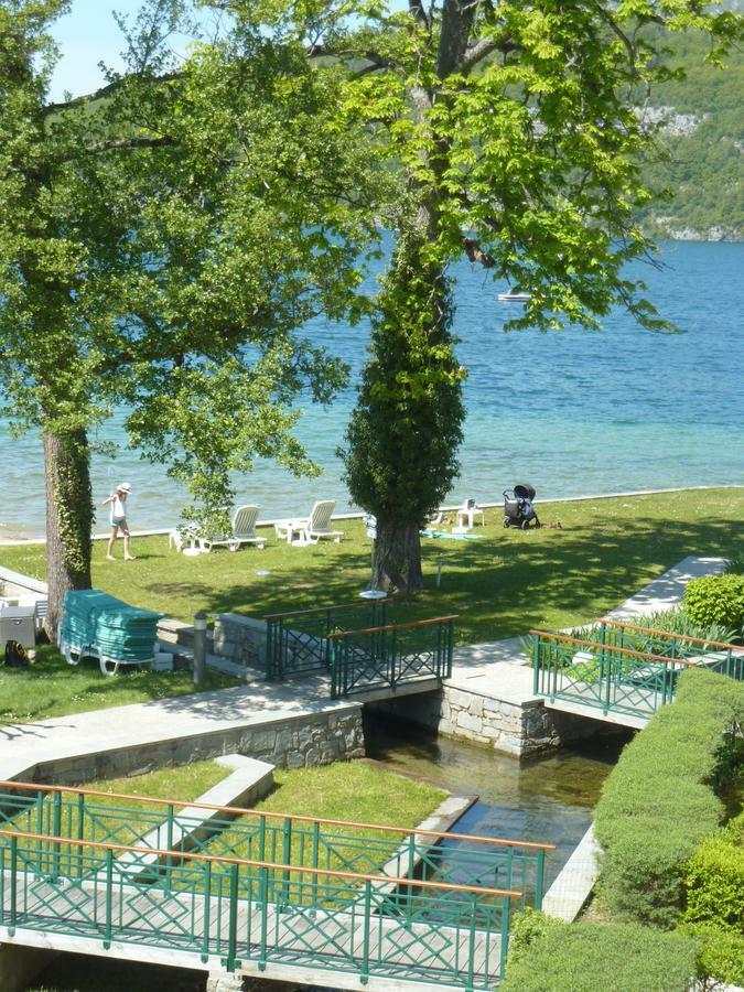 La Baie Des Voiles ,Vue Lac D'Annecy ,Plage Privee Duingt Kültér fotó