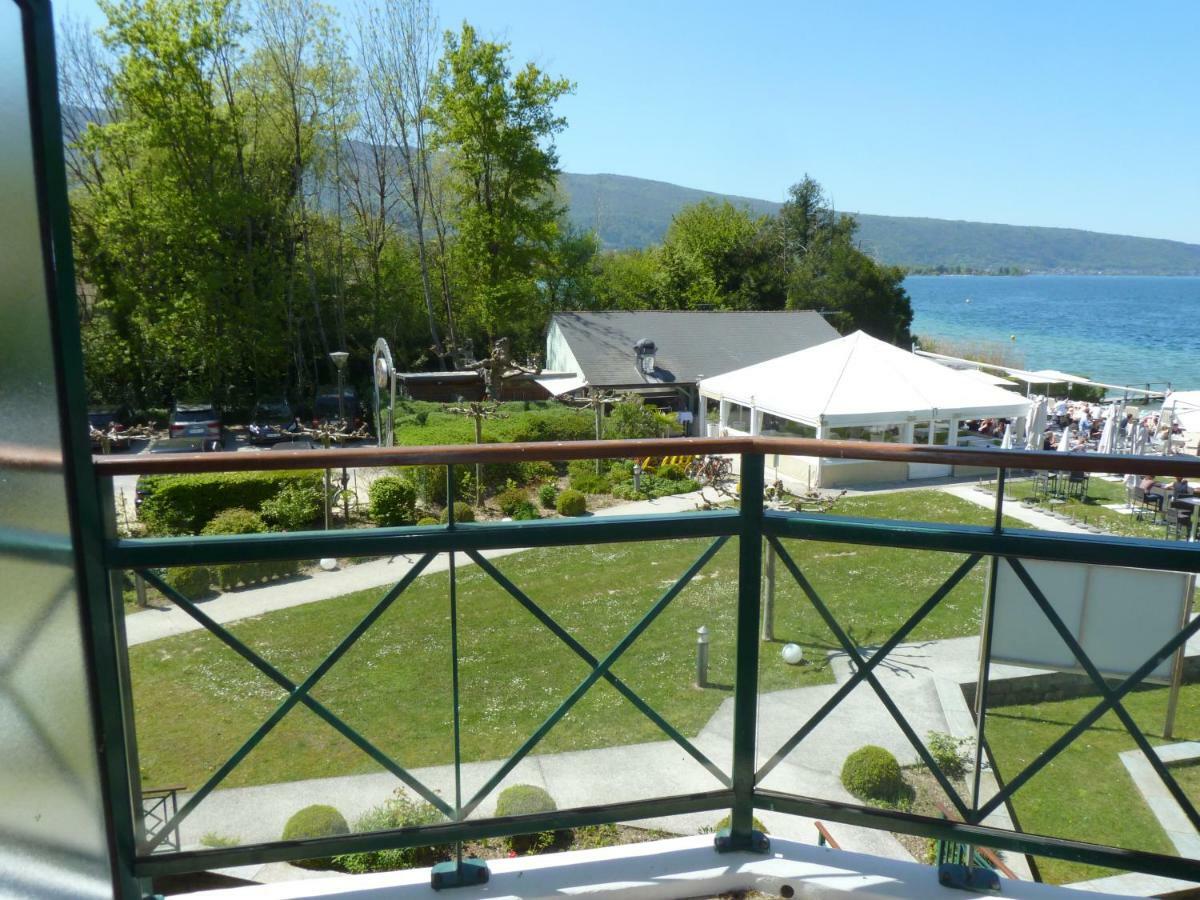La Baie Des Voiles ,Vue Lac D'Annecy ,Plage Privee Duingt Kültér fotó