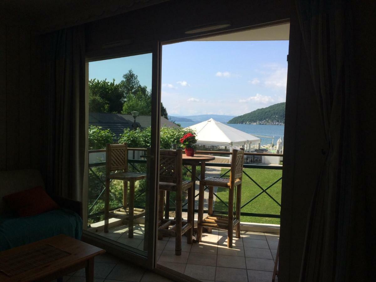 La Baie Des Voiles ,Vue Lac D'Annecy ,Plage Privee Duingt Kültér fotó